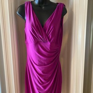 Fuschia Ralph Lauren dress, size 10
